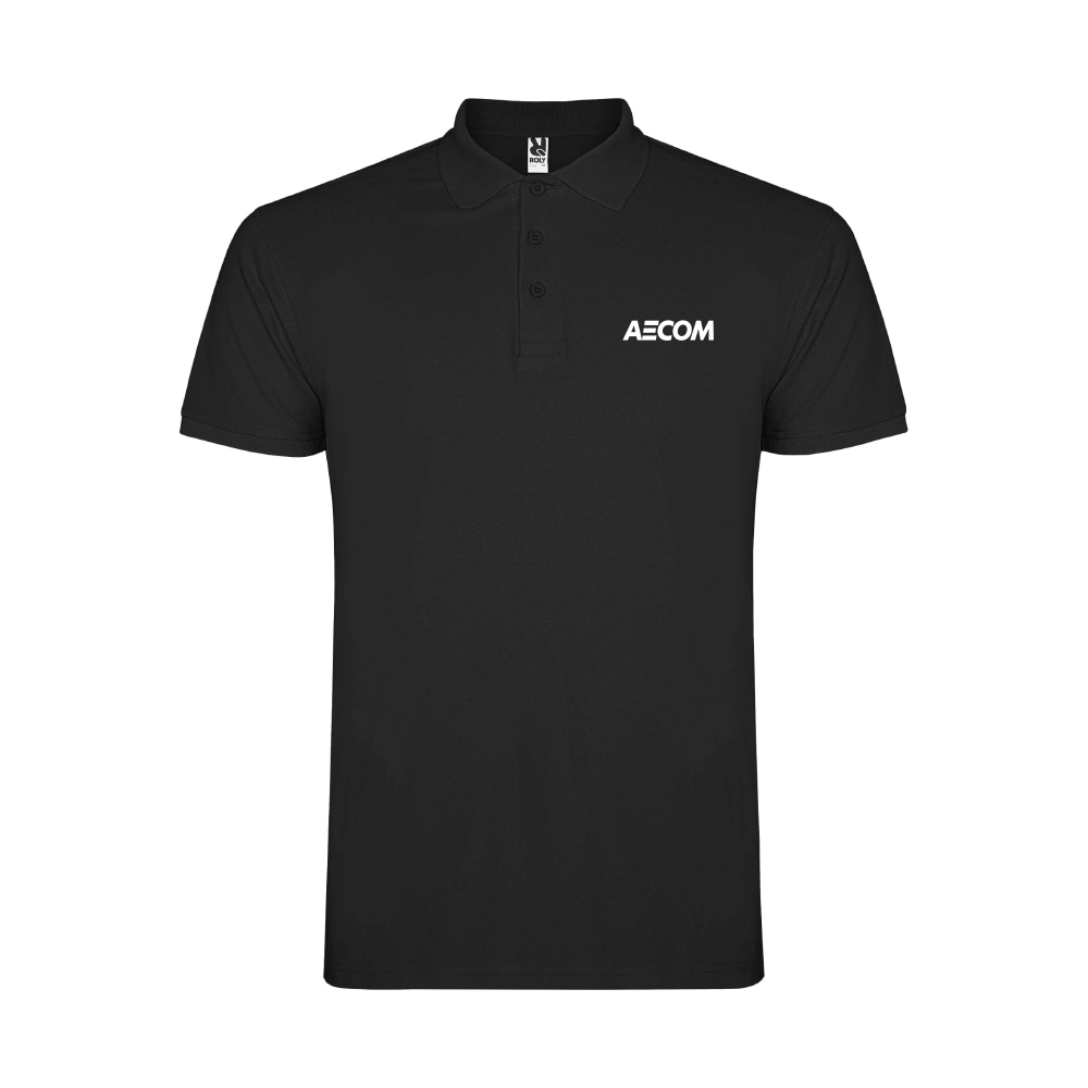 Star Polo shirt MEN Black