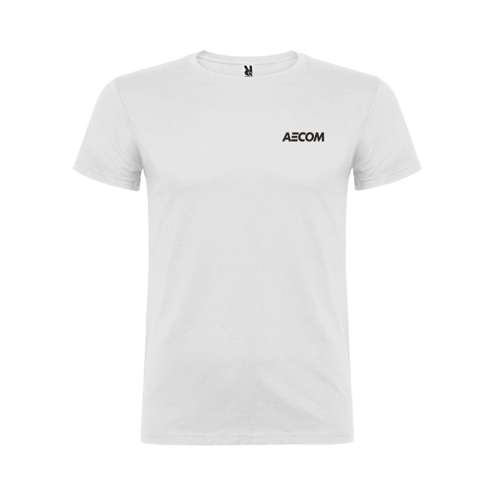 Beagle short sleeve cotton T-shirt White